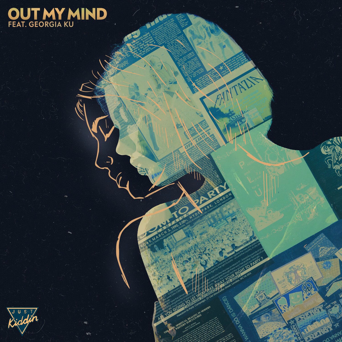 Album cover of Out My Mind (feat. Georgia Ku)