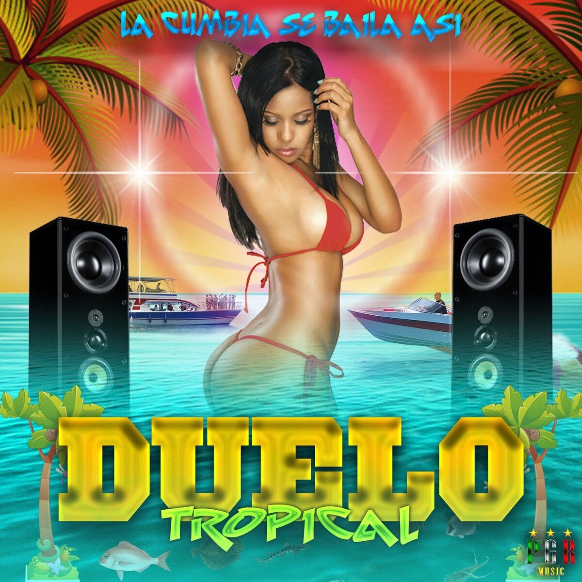 Album cover of La Cumbia Se Baila Asi