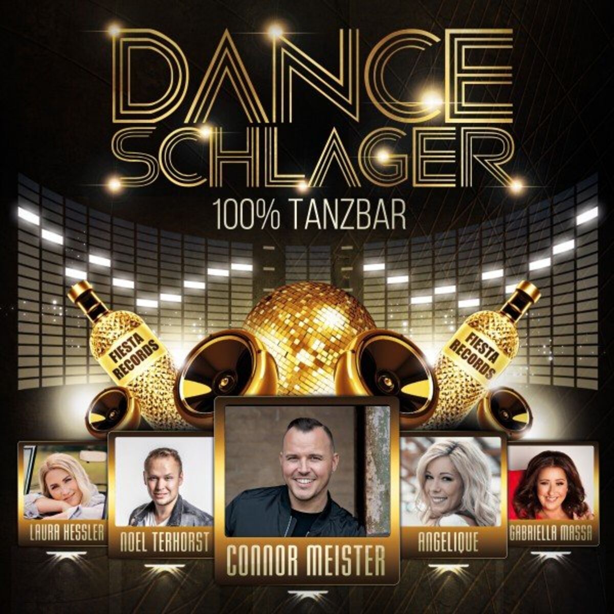 Album cover of Dance Schlager - 100% Tanzbar