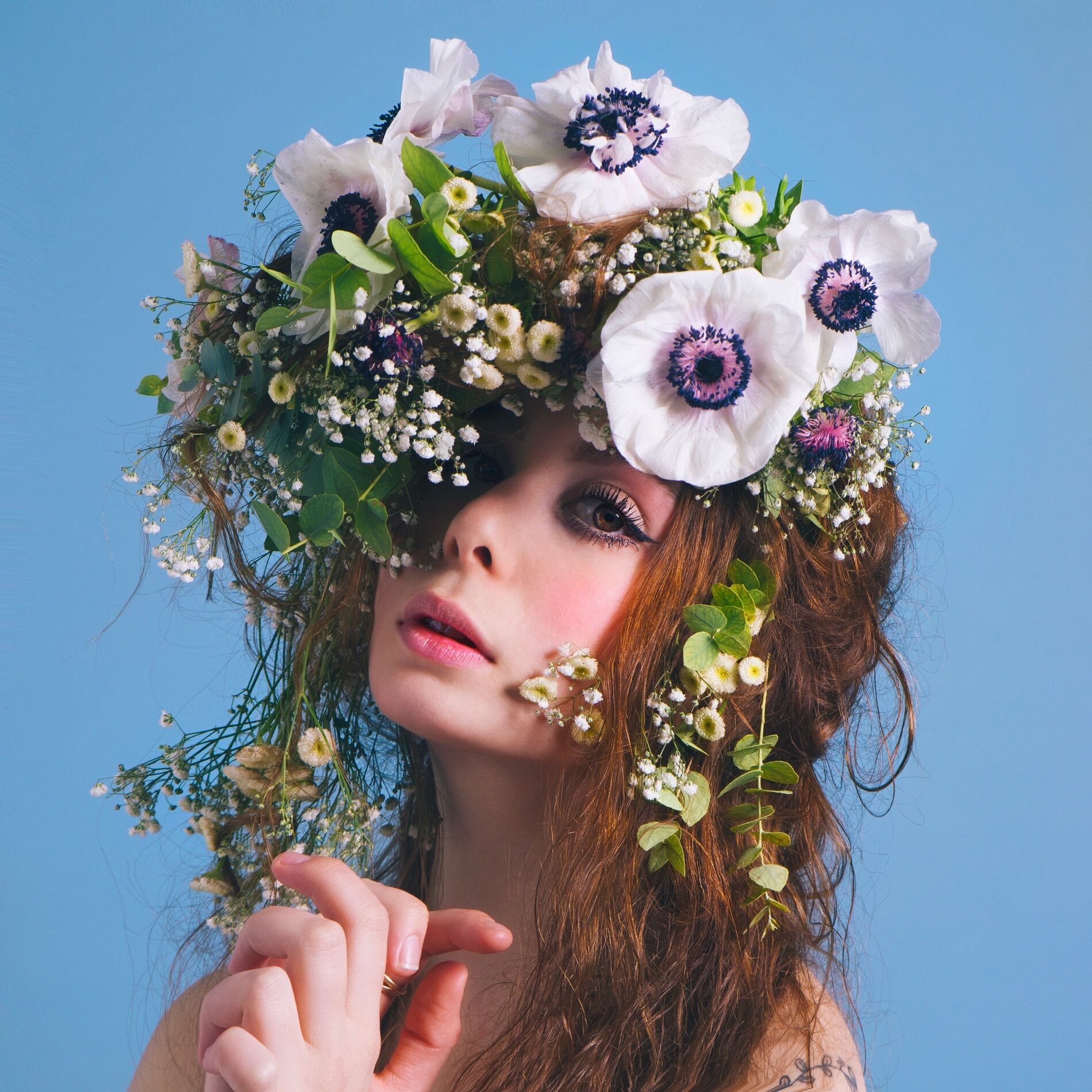 Album cover of La fille aux cheveux bleus