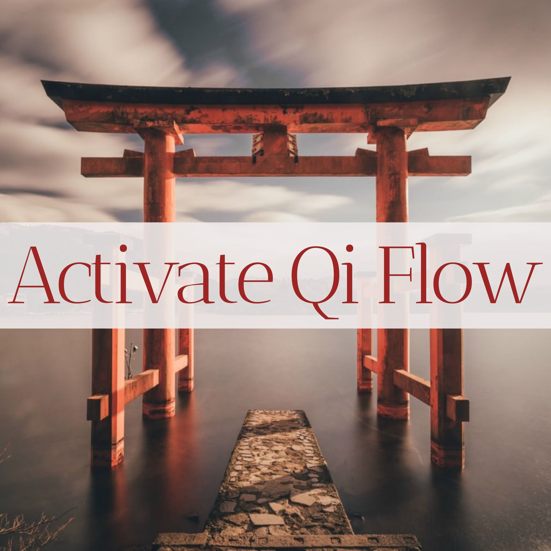 Album cover of Activate Qi Flow - Powerful Drums, OM Chanting Monks Tibetan Music