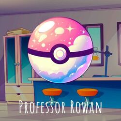 Cover of Professor Rowan (The Pokémon Lab)