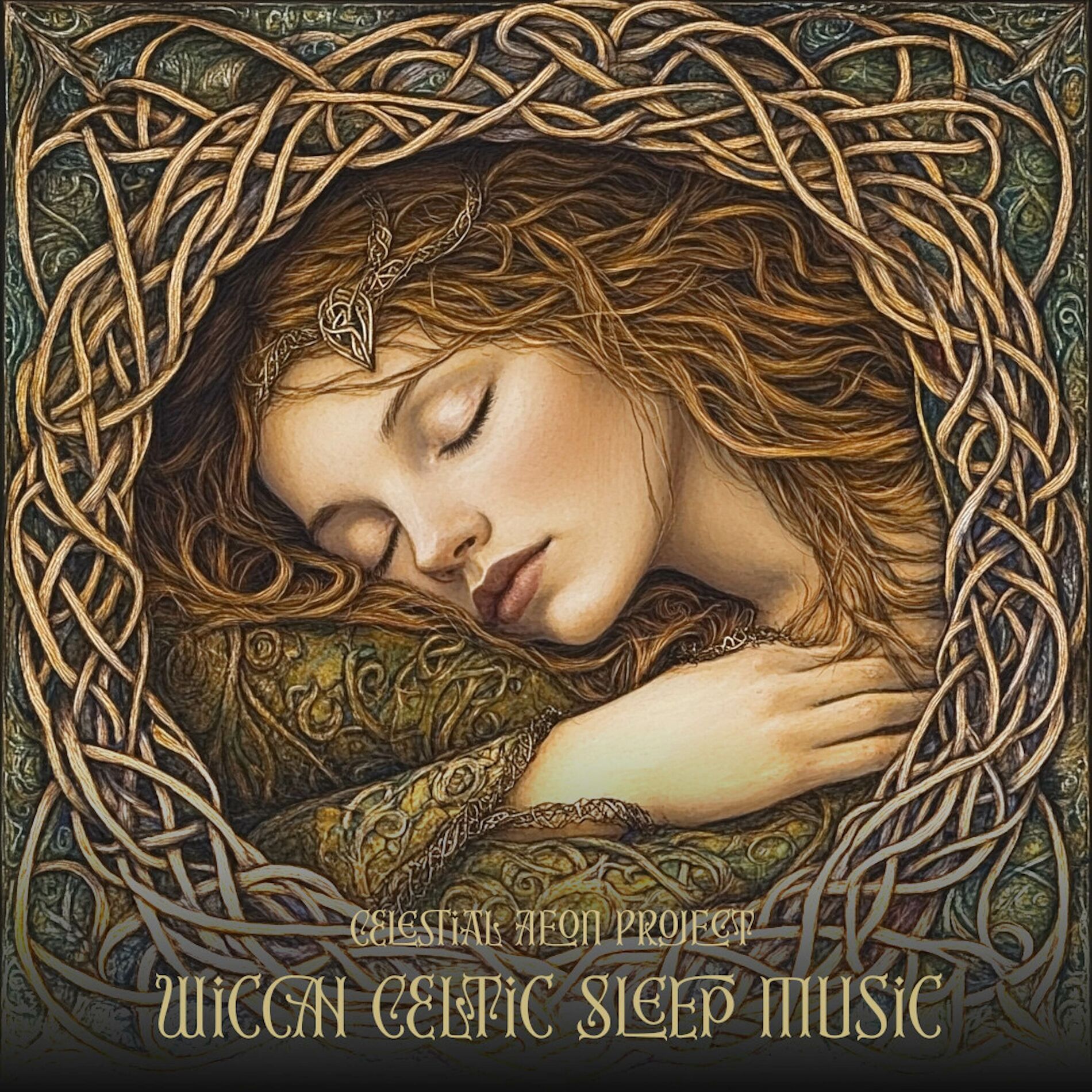 Album cover of Wiccan Celtic Sleep Music