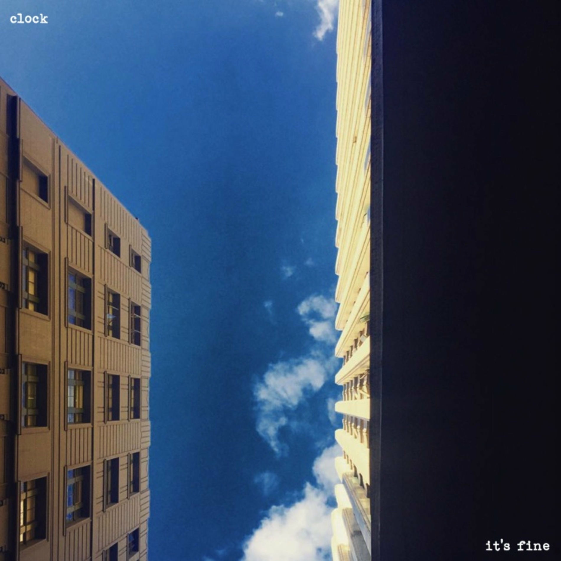 Album cover of it's fine