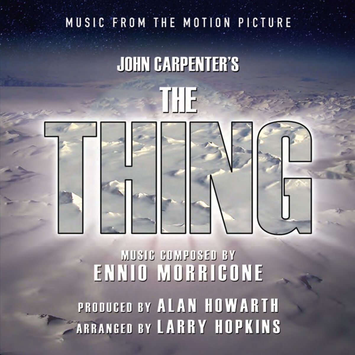 Album cover of The Thing: Music From The Motion Picture