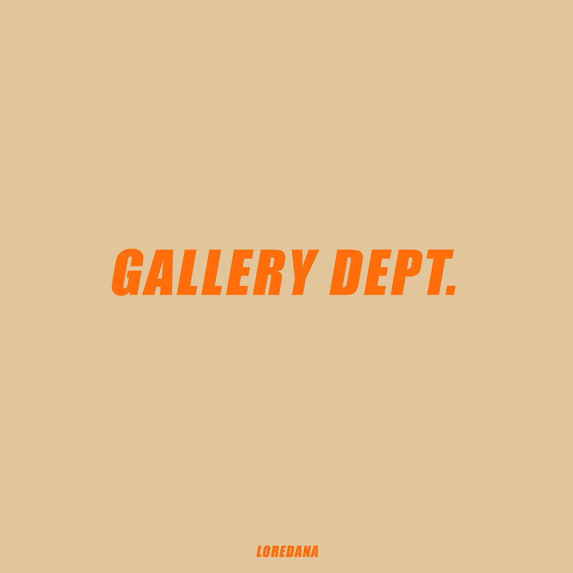 Album cover of Gallery Dept
