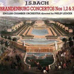 Cover of J. S. Bach: Brandenburg Concertos Nos. 1, 2 & 3