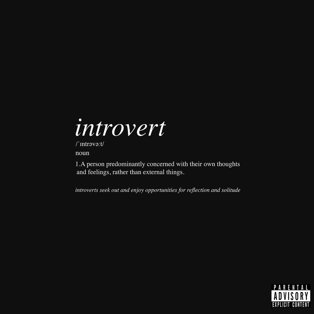 Album cover of Introvert