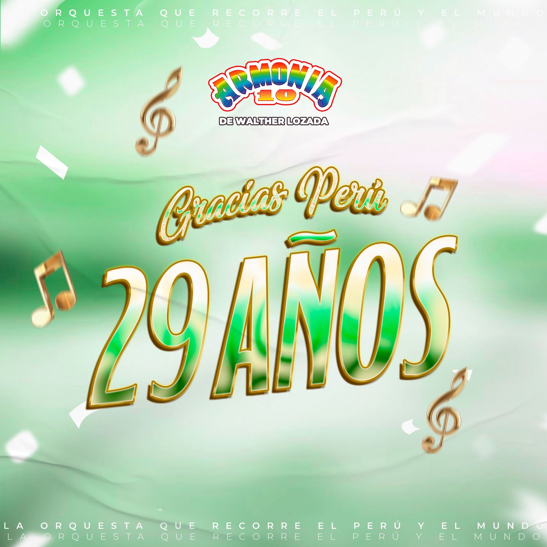 Album cover of Gracias Perú 29 Años