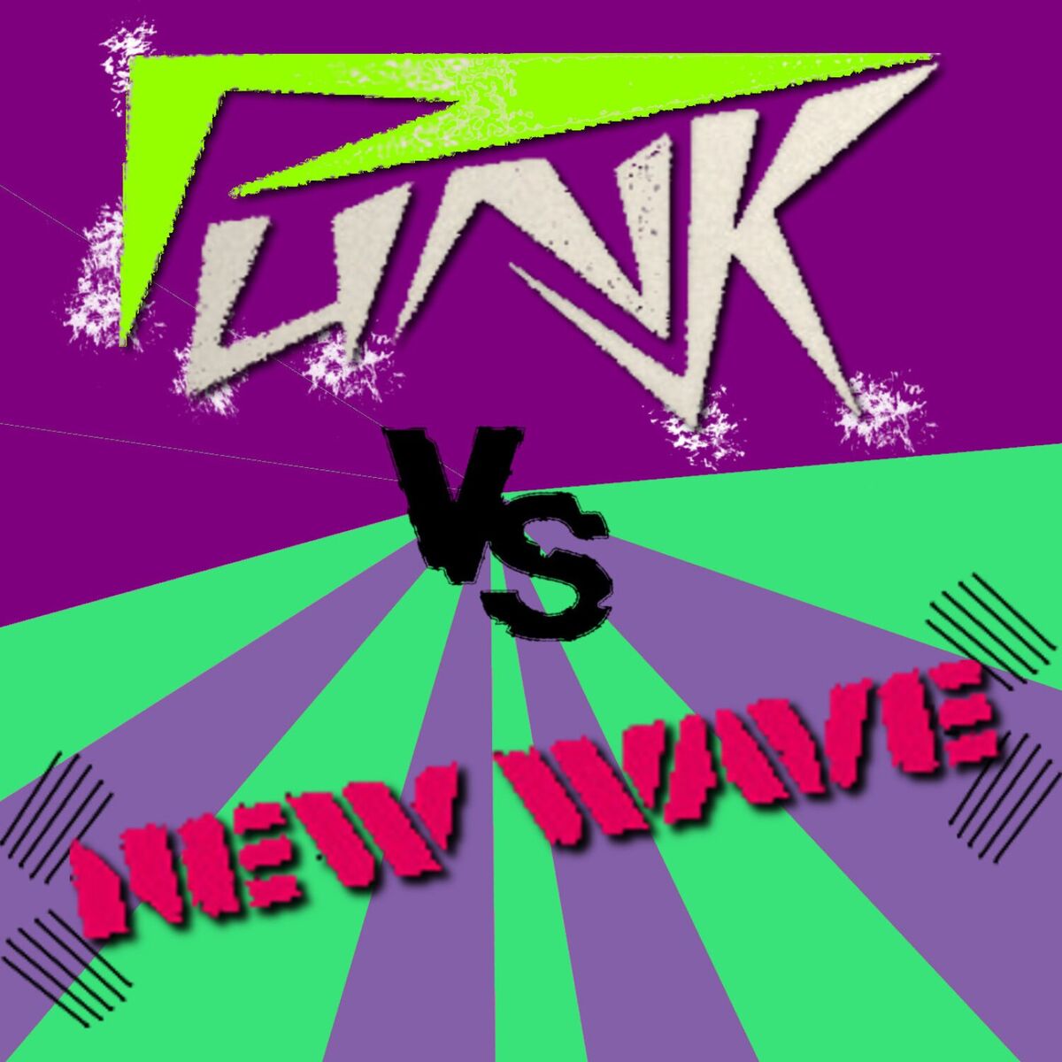 Album cover of Punk Vs New Wave