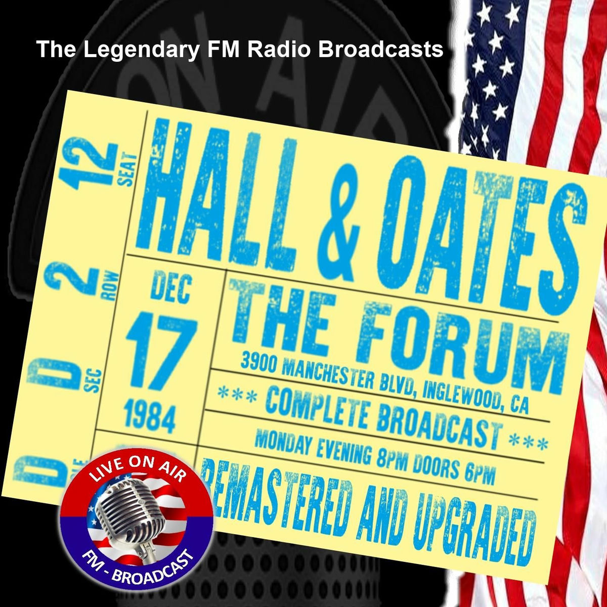 Album cover of Legendary FM Broadcasts - The Forum, Inglewood CA 17th December 1984