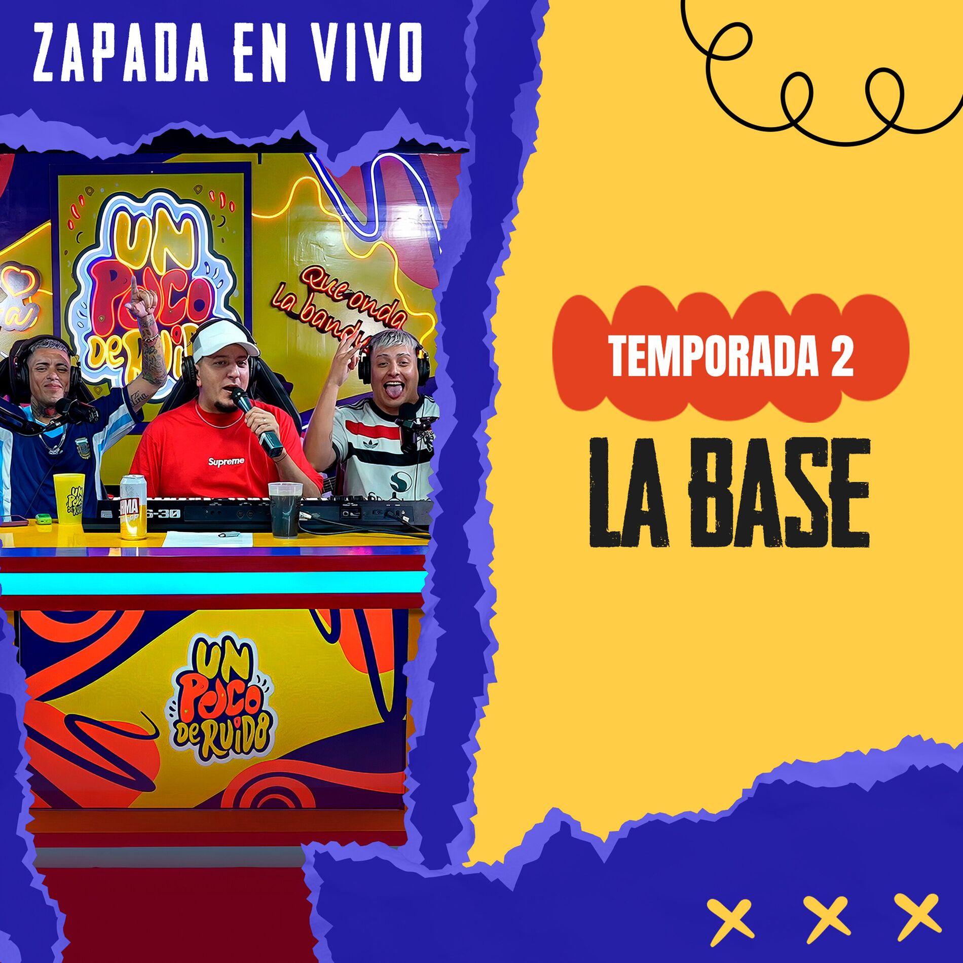Album cover of LA BASE / Zapada EN VIVO en UN POCO DE RUIDO!
