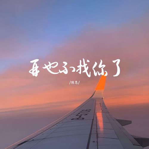 再也不找你了