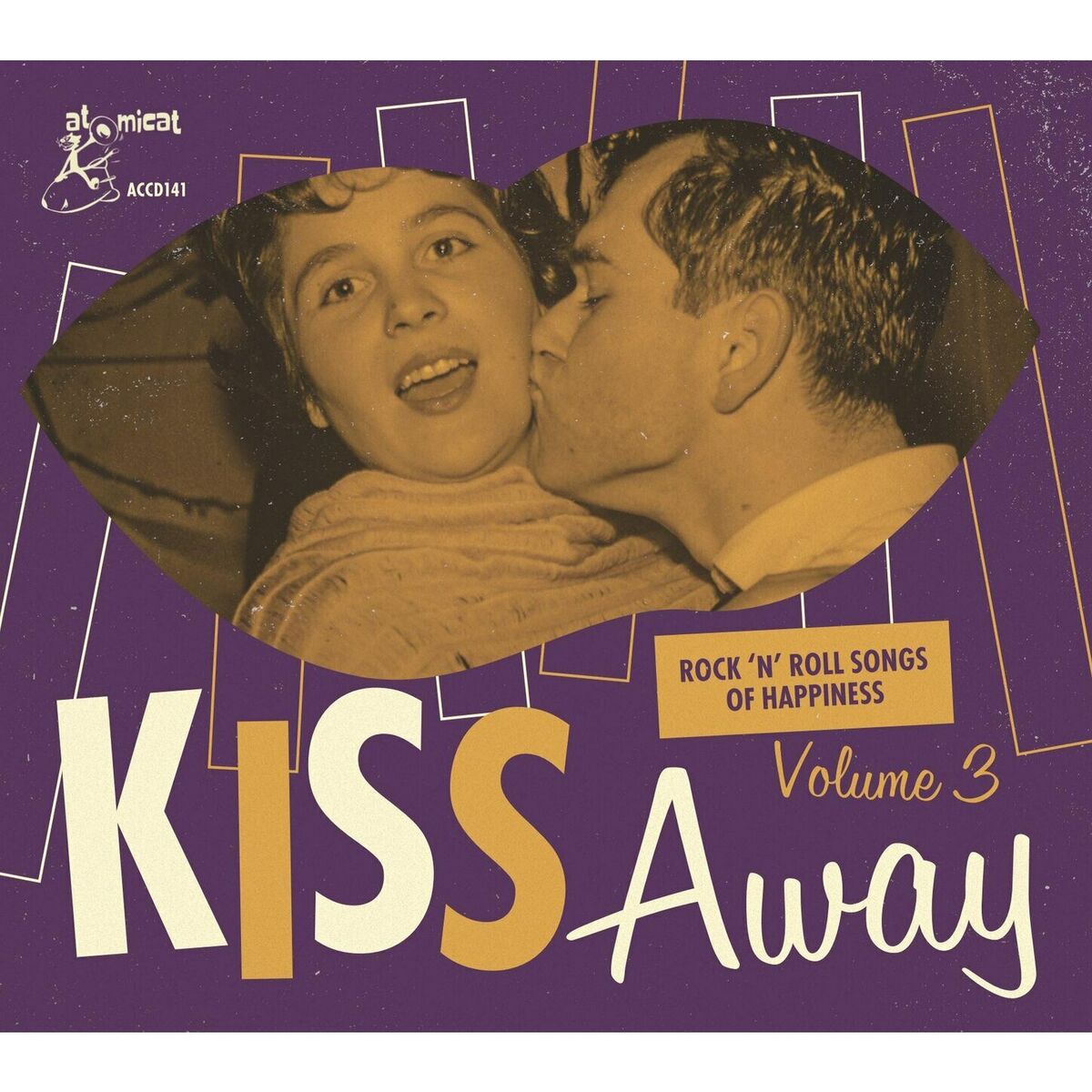 Album cover of Kiss Away - Rock 'n' Roll Songs of Happiness, Vol. 3
