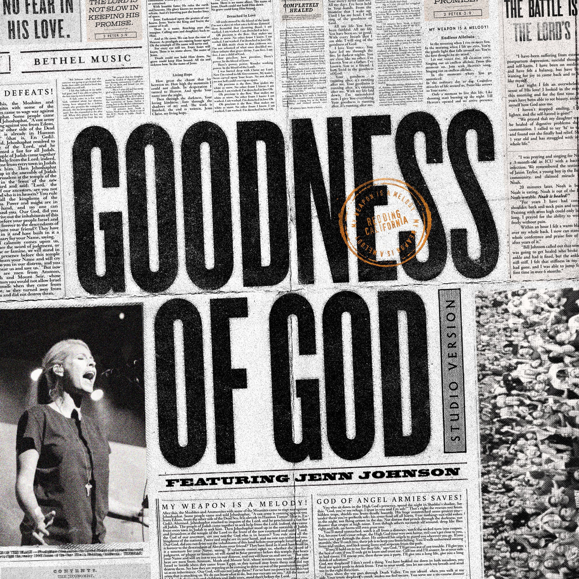 Album cover of Goodness of God (Radio Version)