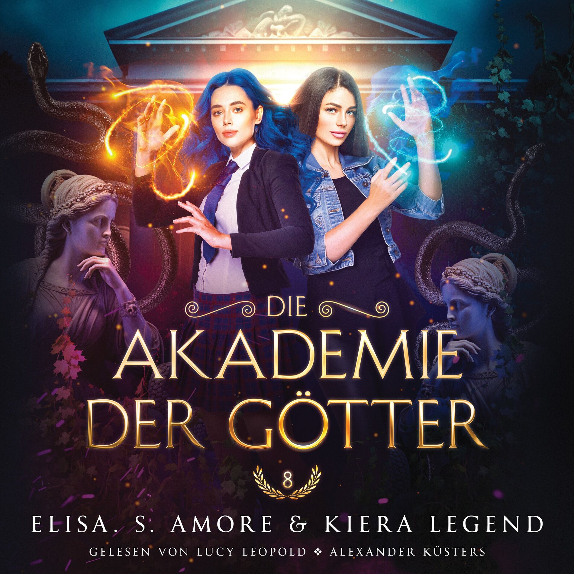 Album cover of Die Akademie der Götter 8 - Fantasy Hörbuch
