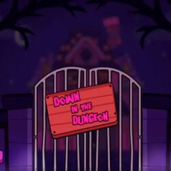 Cover of Down in the Dungeon Halloween Song