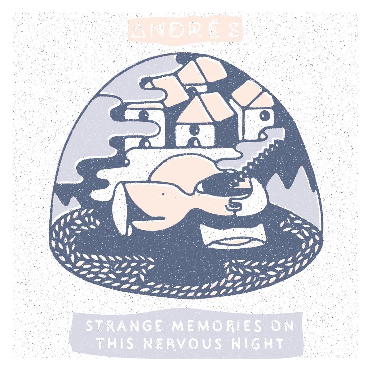 Album cover of Strange Memories on This Nervous Night
