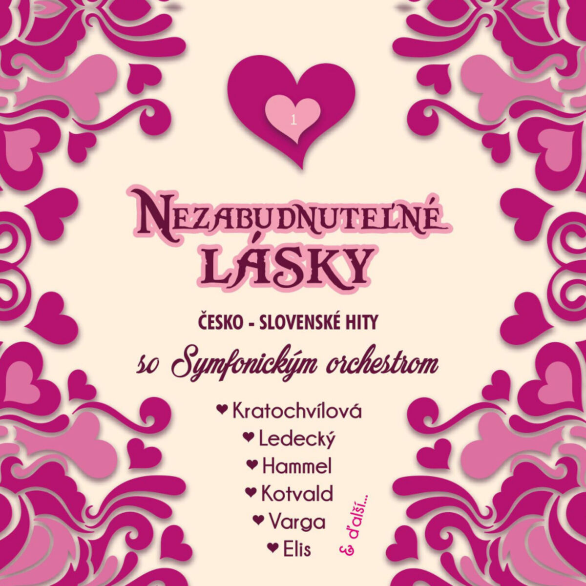 Album cover of Nezabudnuteľné lásky so Symfonickým orchestrom