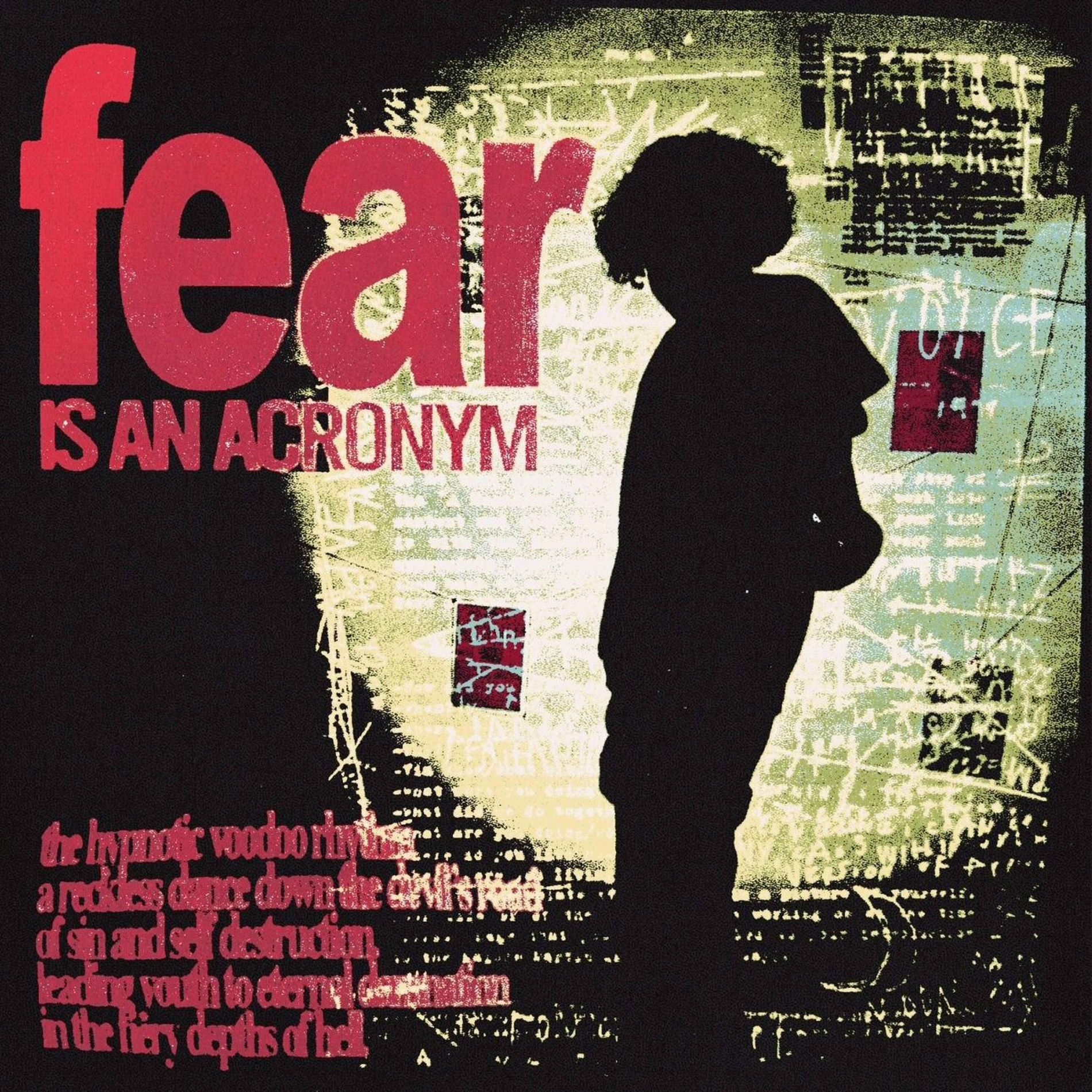 Album cover of fear is an acronym