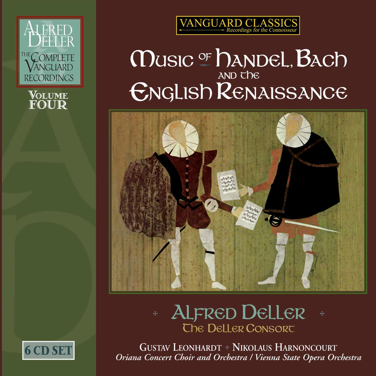 Album cover of Deller Vol. 4; Handel, Bach & The English Renaissance