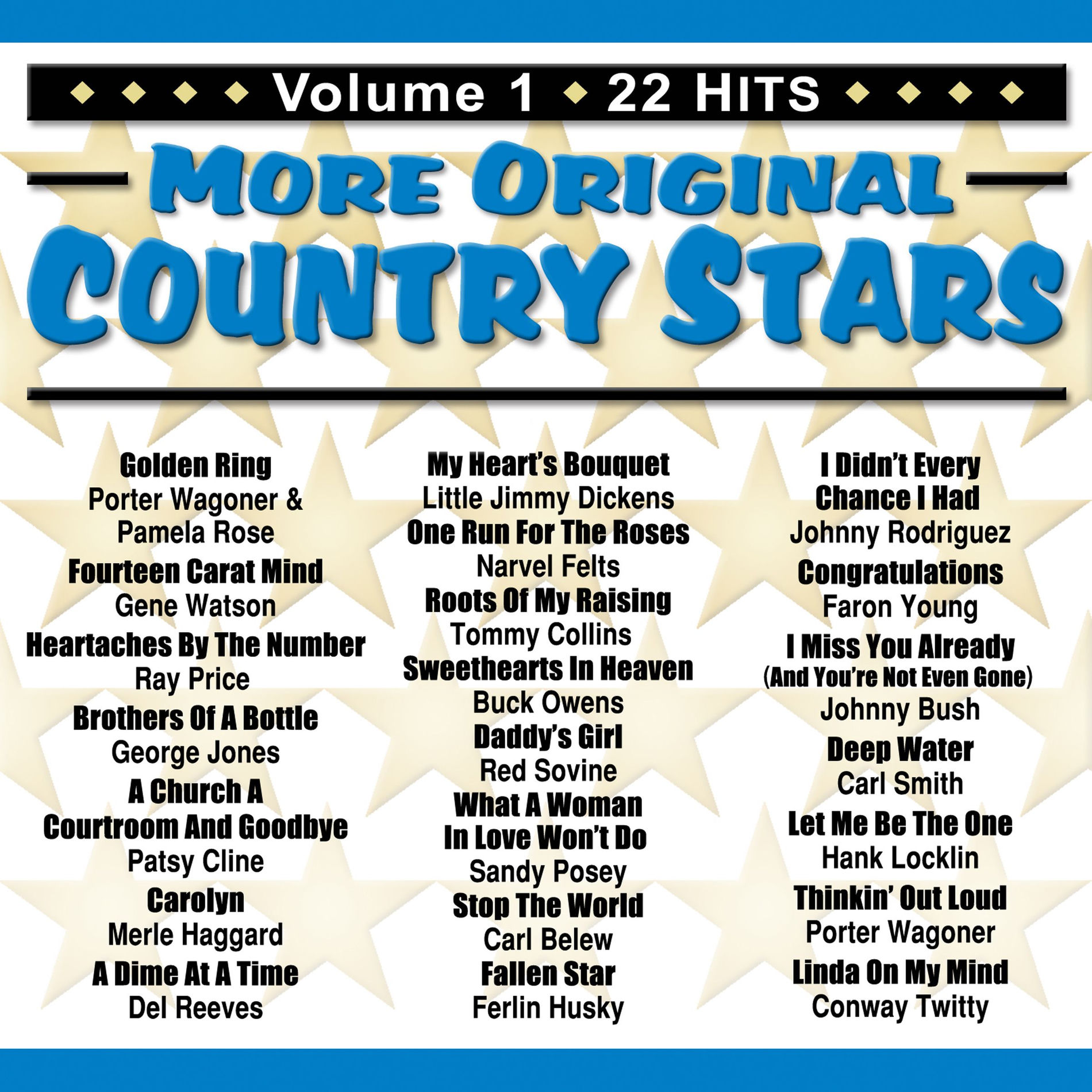 Album cover of More Original Country Stars - Volume 1