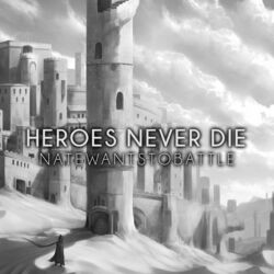 Cover of Heroes Never Die (slowed + reverb)