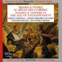 Cover of Messes & vêpres au siècle des Lumières