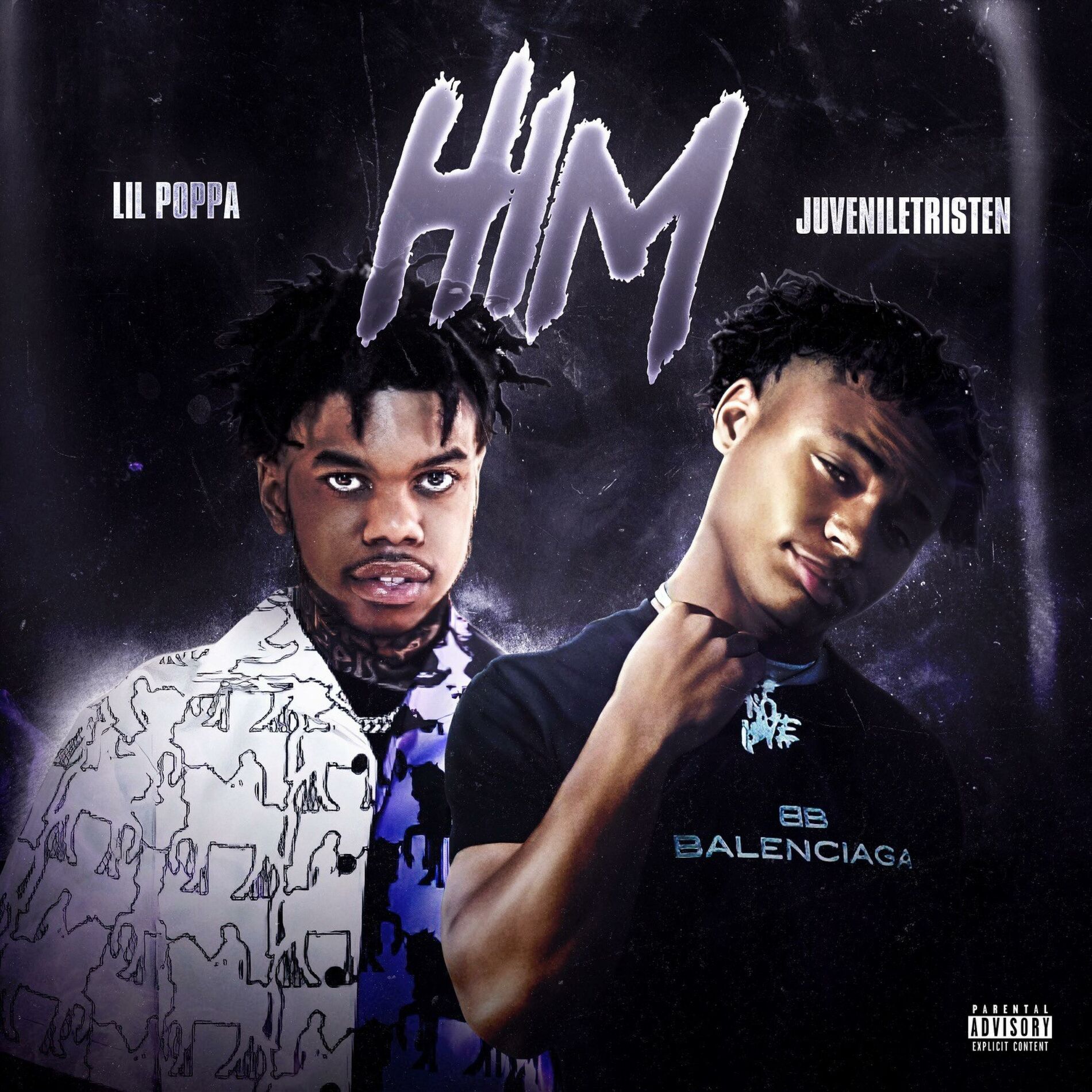 Album cover of HIM (feat. Lil Poppa)