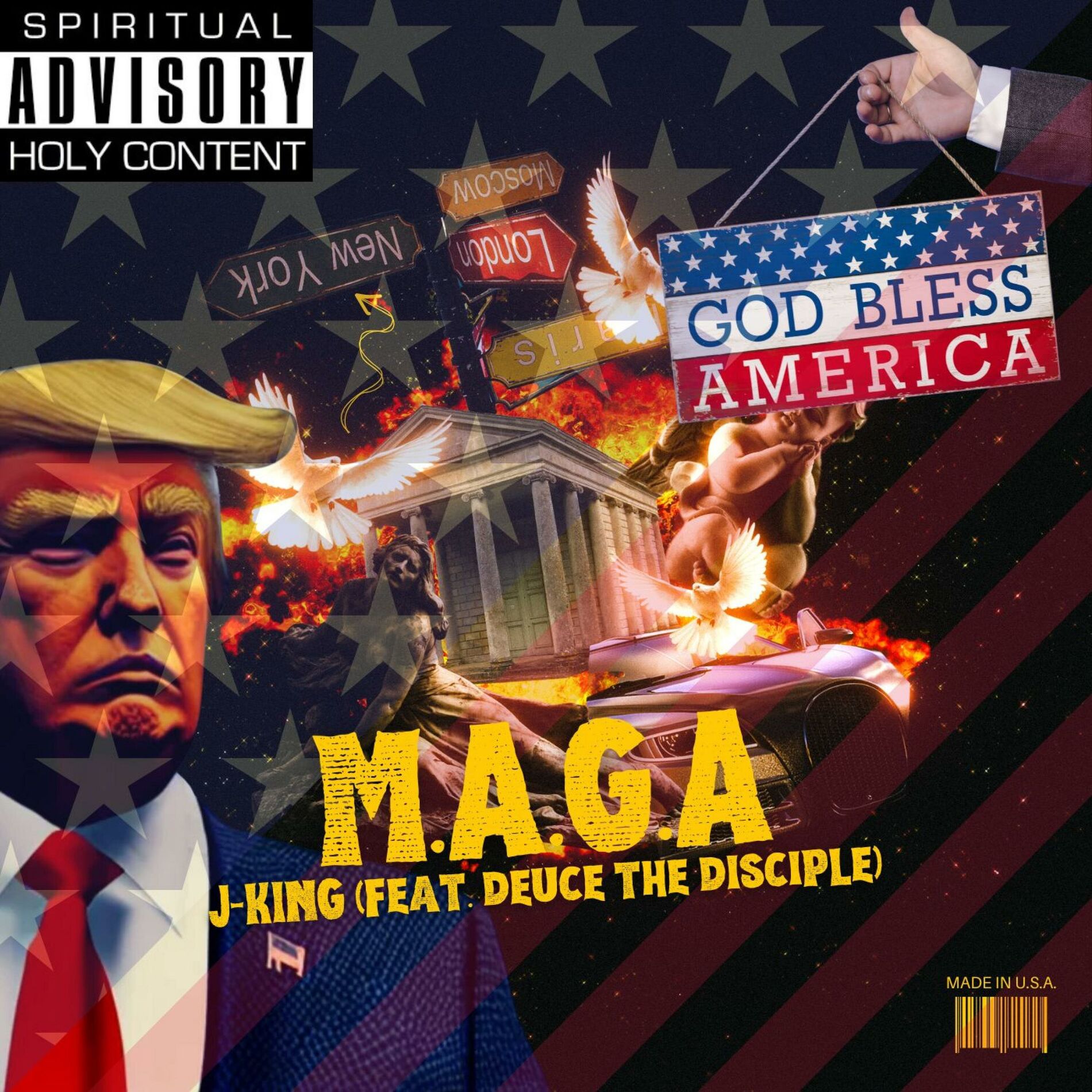 Album cover of M.A.G.A (feat. Deuce The Disciple)