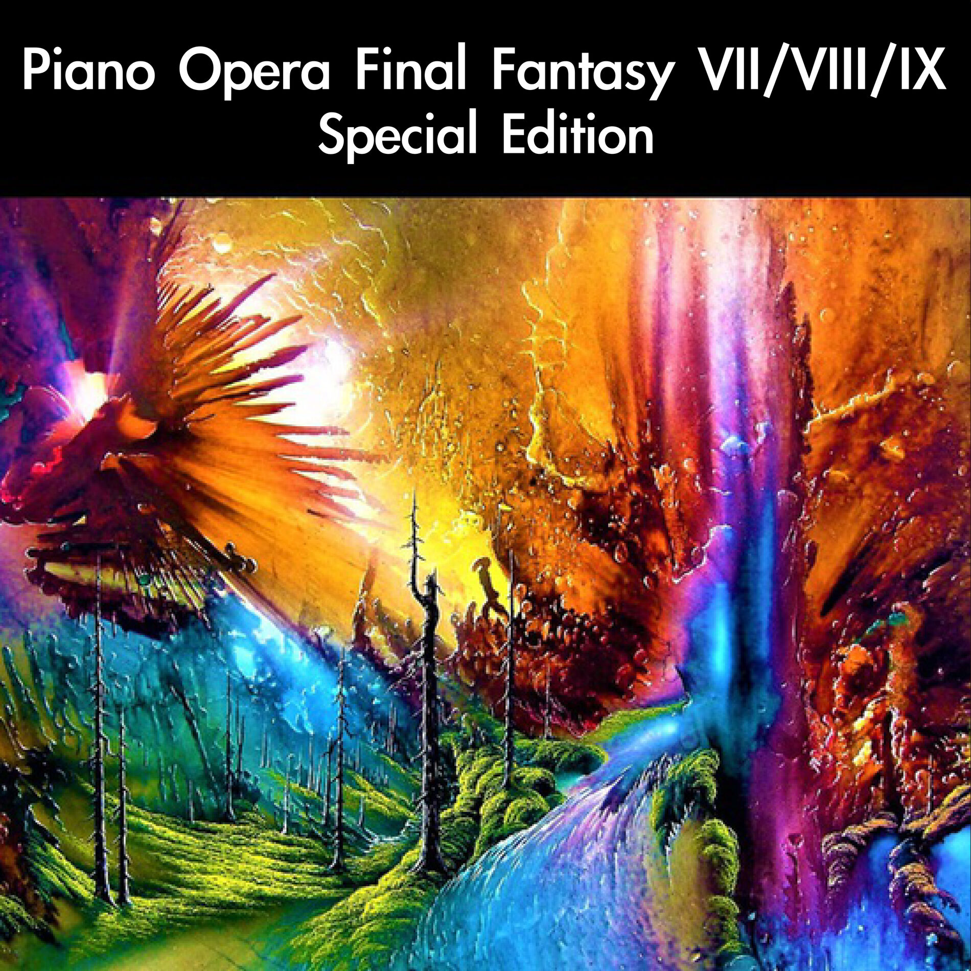 Album cover of Piano Opera Final Fantasy VII/VIII/IX Special Edition