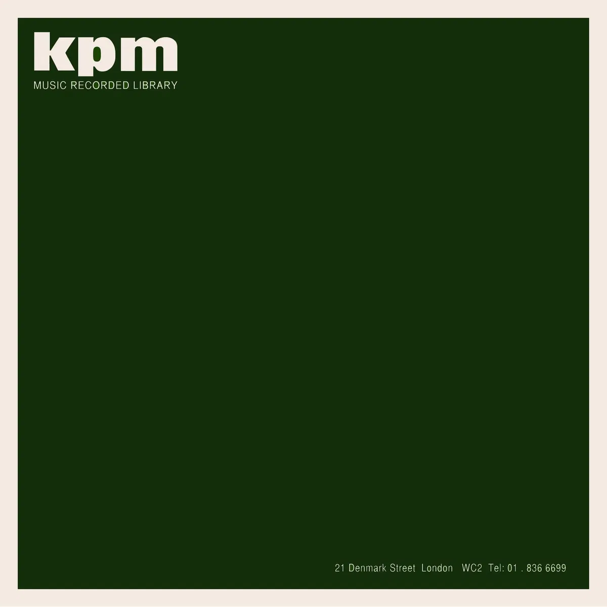Kpm 1000 Series: Voices in Harmony, Keith Mansfield