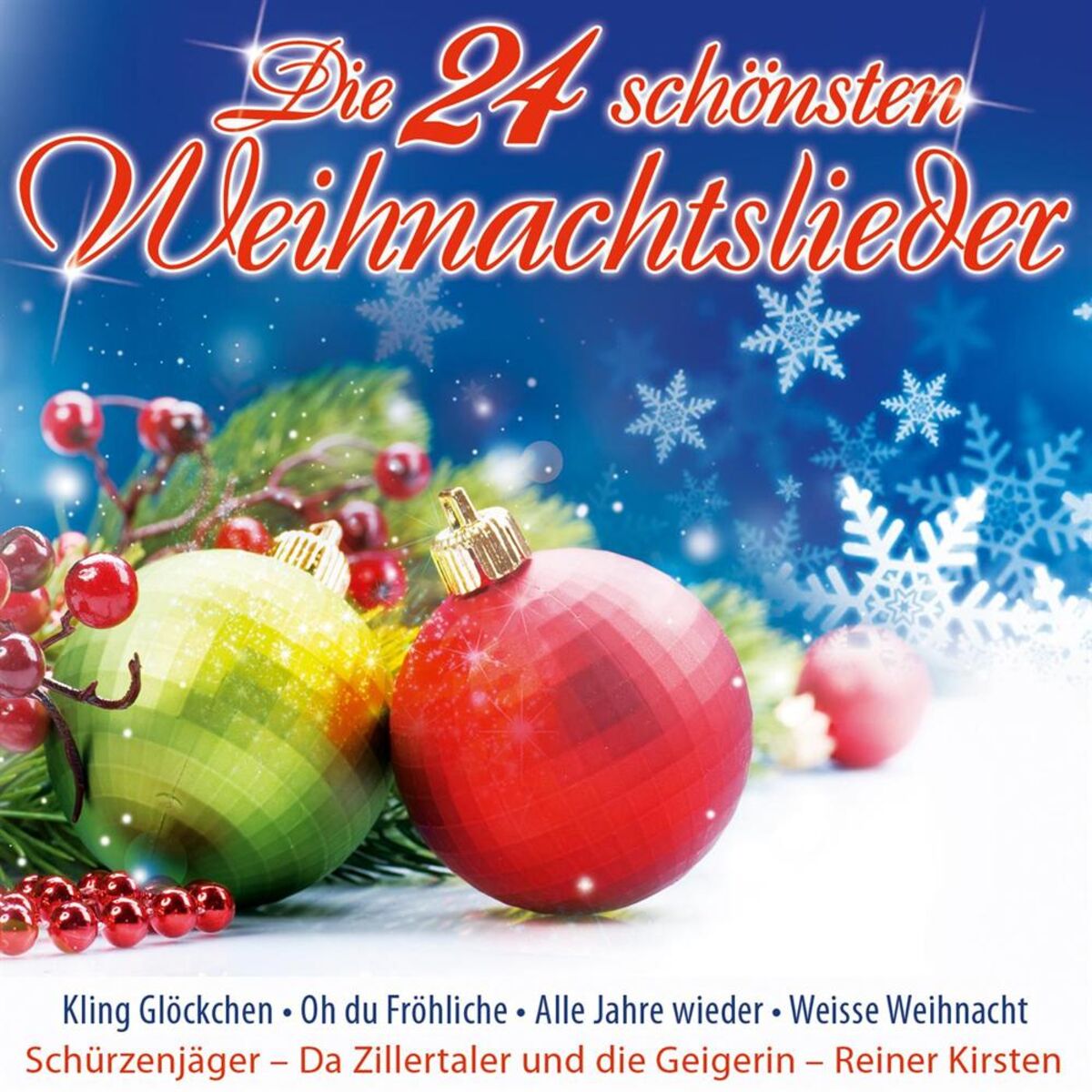 Album cover of Die 24 schönsten Weihnachtslieder