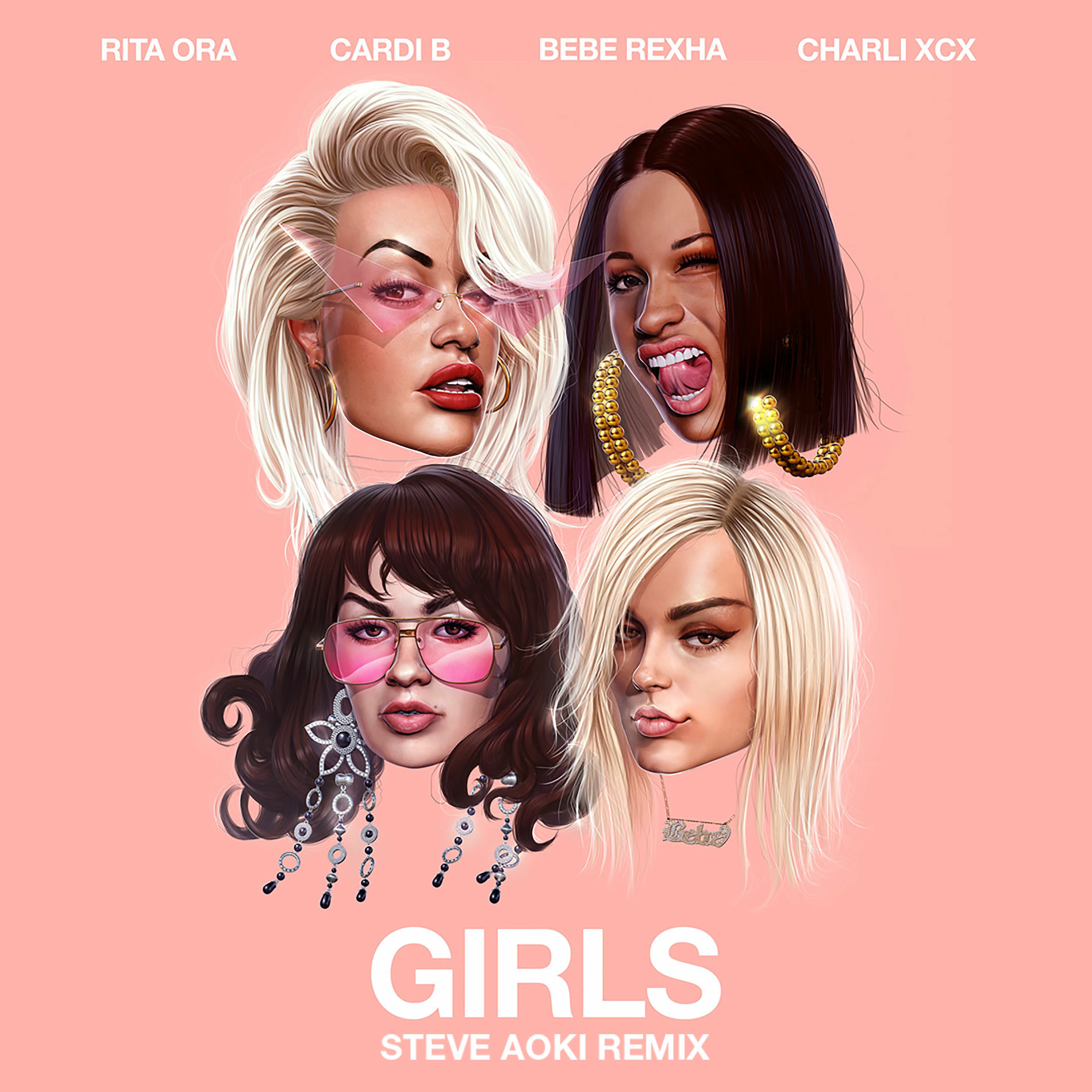 Album cover of Girls (feat. Cardi B, Bebe Rexha & Charli XCX)