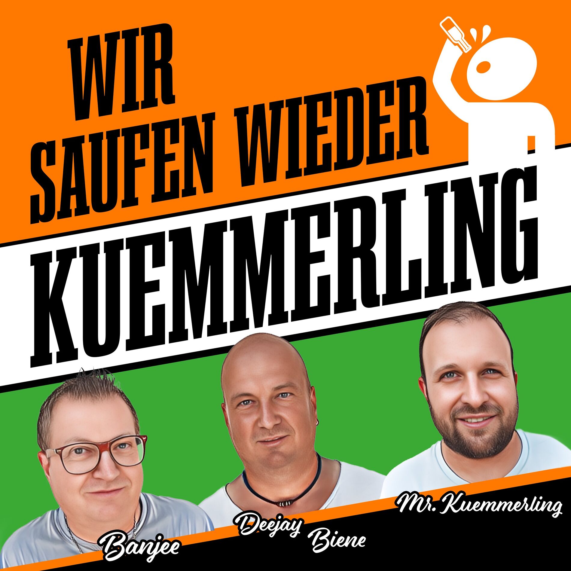 Album cover of Wir saufen wieder Kuemmerling