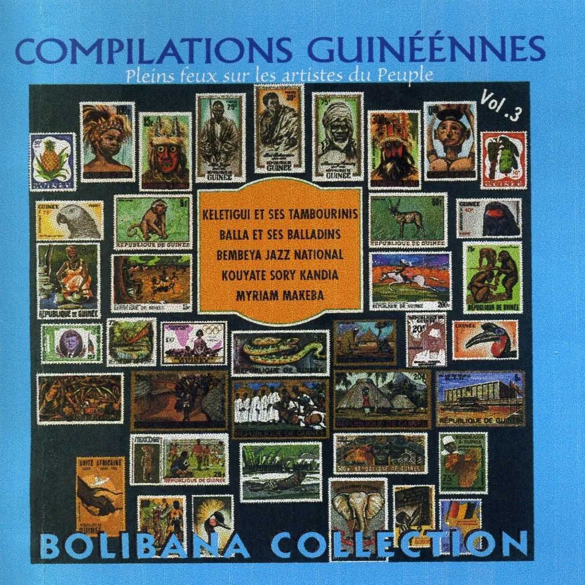Album cover of Compilations Guinéennes, vol. 3 (Bolibana Collection)