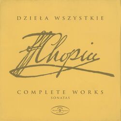 Cover of Frédéric Chopin: Sonaty (Dziela Wszystkie)