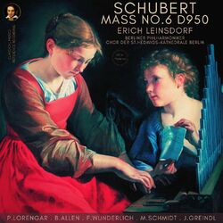 Cover of Schubert: Mass No. 6, D 950 in E flat Major by Erich Leinsdorf