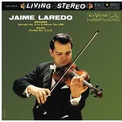 Cover of Jaime Laredo Plays Brahms & Bach