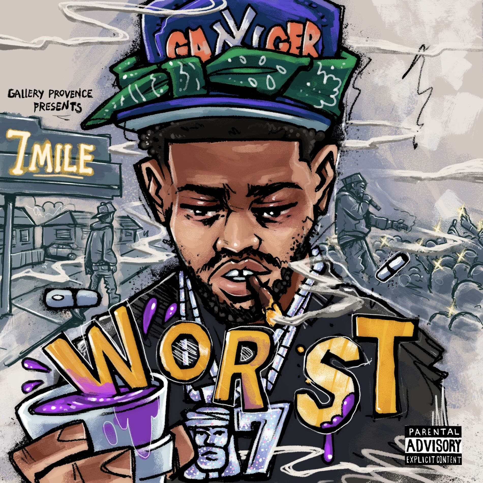 Album cover of WORST (feat. Veeze)