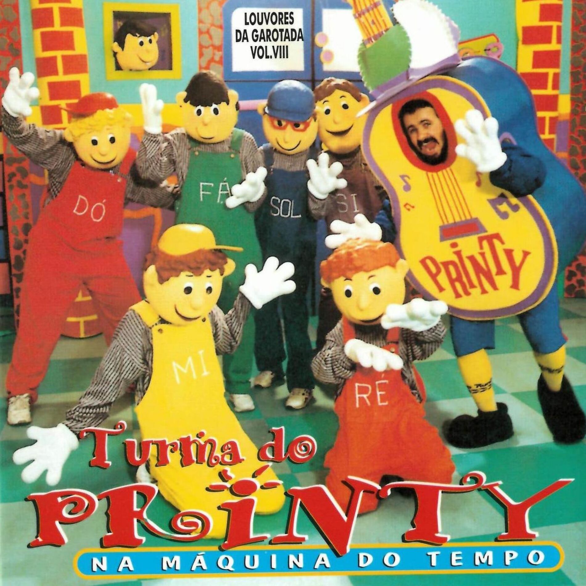 Album cover of Louvores da Garotada, Vol. VIII: Na Máquina do Tempo