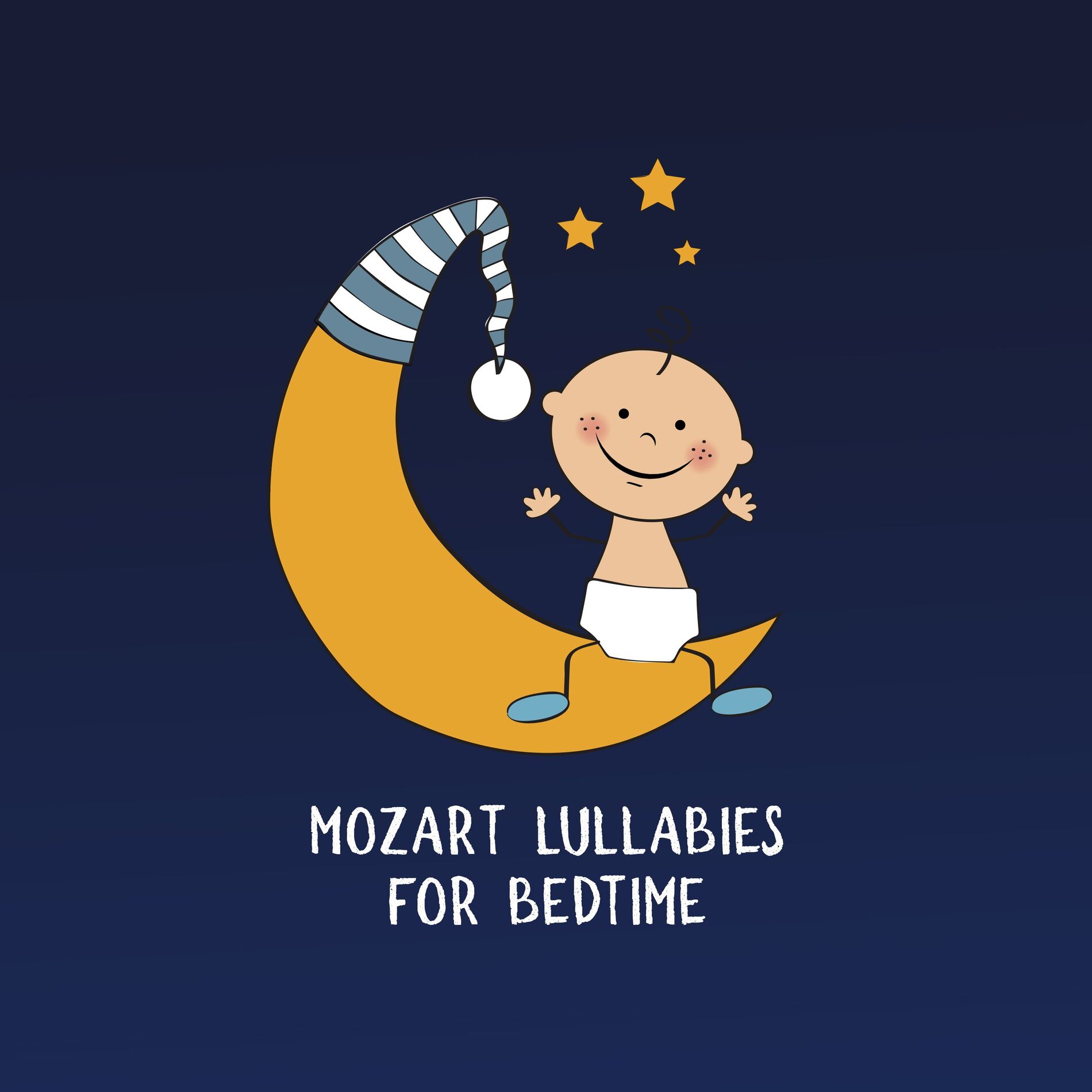 Album cover of Mozart Lullabies for Bedtime - Baby Sleep Songs, Nursery Rhymes, Soothing Classic Music with Nature Sounds for Brain Development