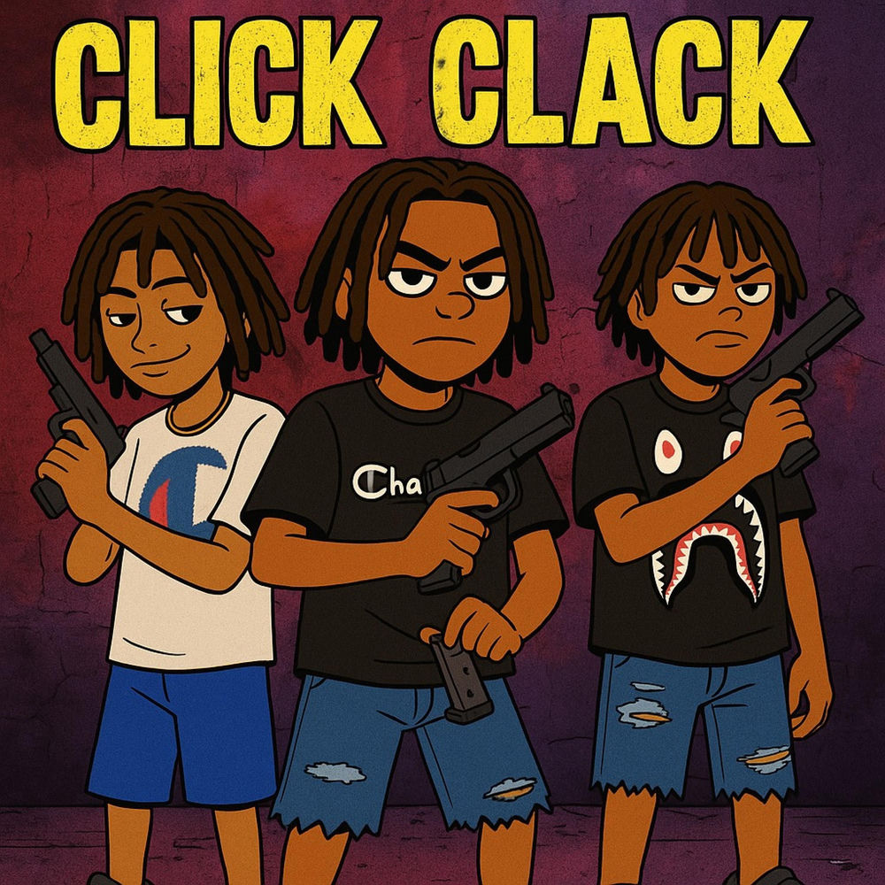 Album artwork for Click clack (feat. Ysb ta & Ysb kidd) by Salty