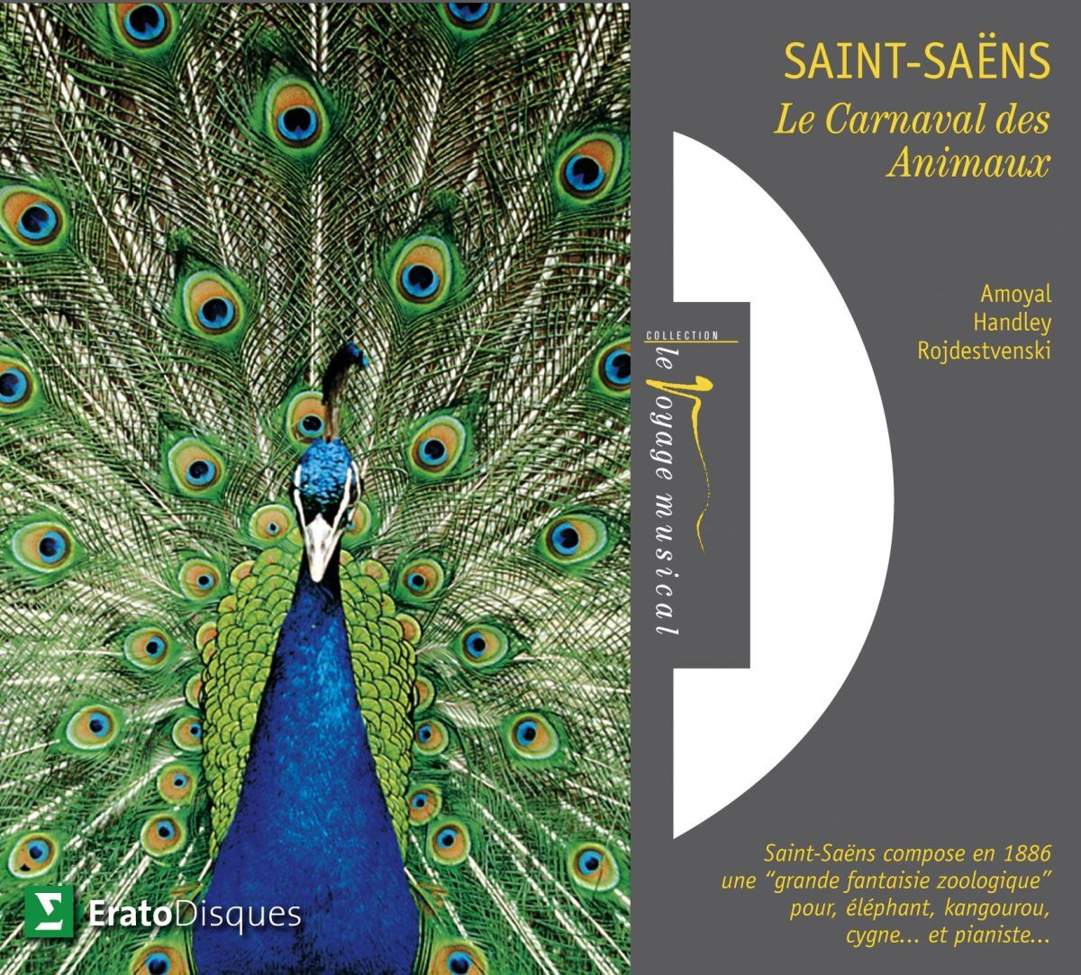 Album cover of Saint-Saëns: Le carnaval des animaux, R 125: I. Introduction et marche royale du lion