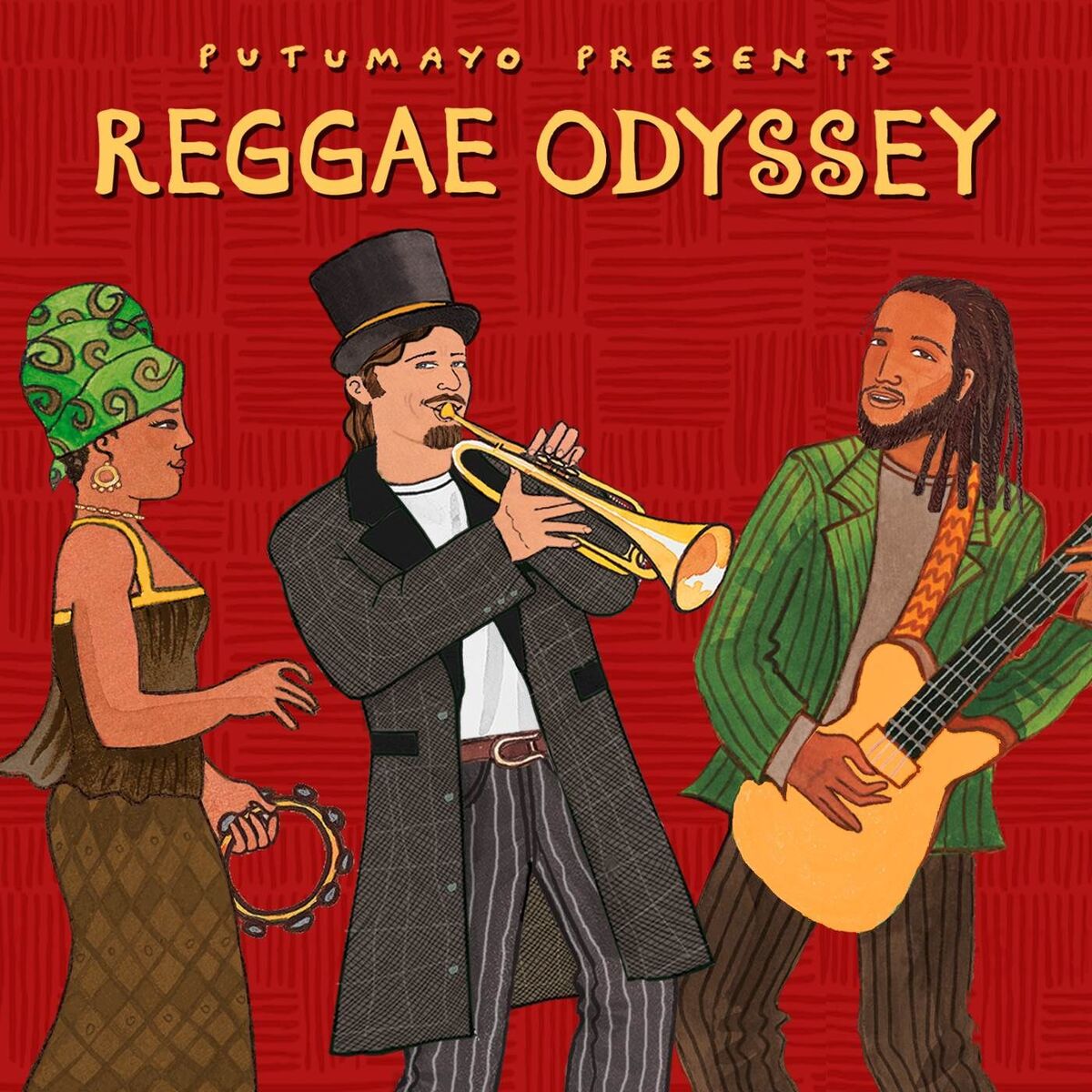 Album cover of Reggae Odyssey by Putumayo