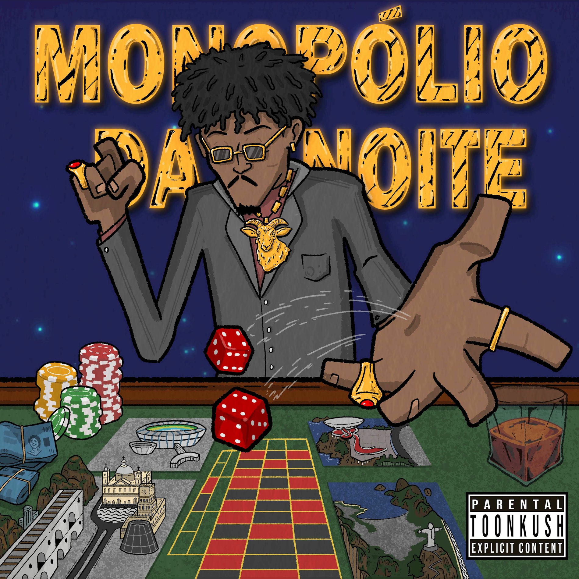 Album cover of Monopólio Da Noite