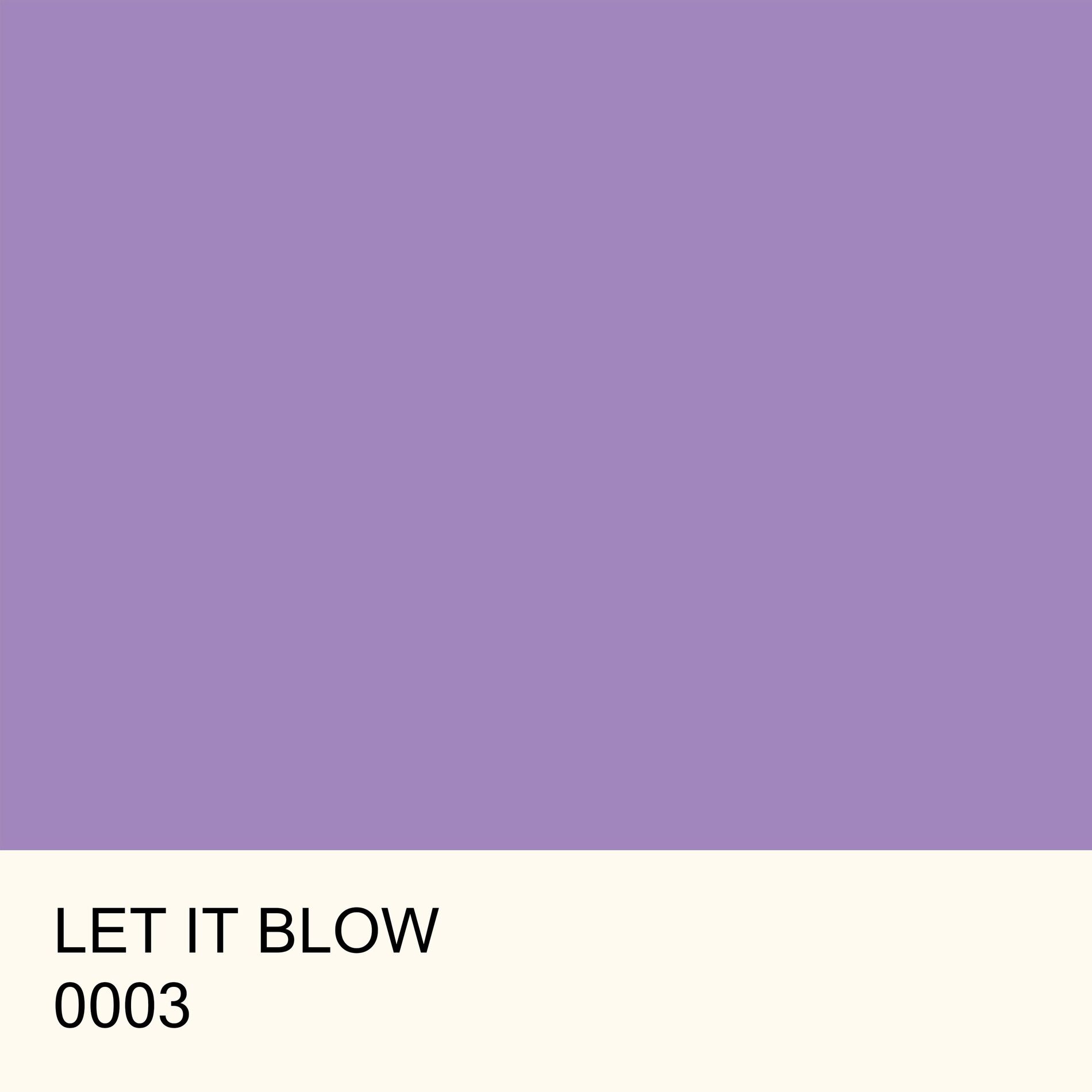 Album cover of LET IT BLOW