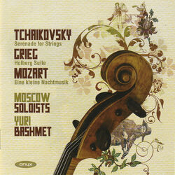 Cover of Tchaikovsky: Serenade for Strings - Grieg: Holberg Suite - Mozart: Eine kleine Nachtmusik