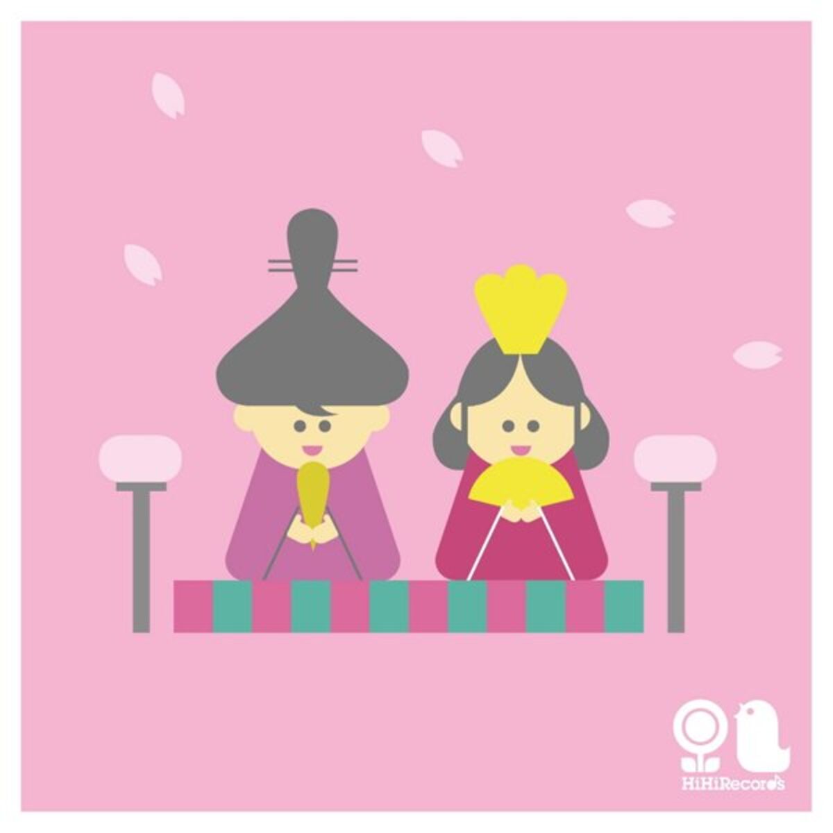 Album cover of Tanoshii Hinamatasuri no Uta from HiHiRecords
