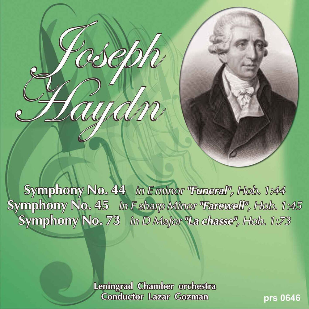 Picture of Haydn: Symphony No. 44 "Funeral" - Symphony No. 45 "Farewell" - Symphony No. 73 "La chasse"